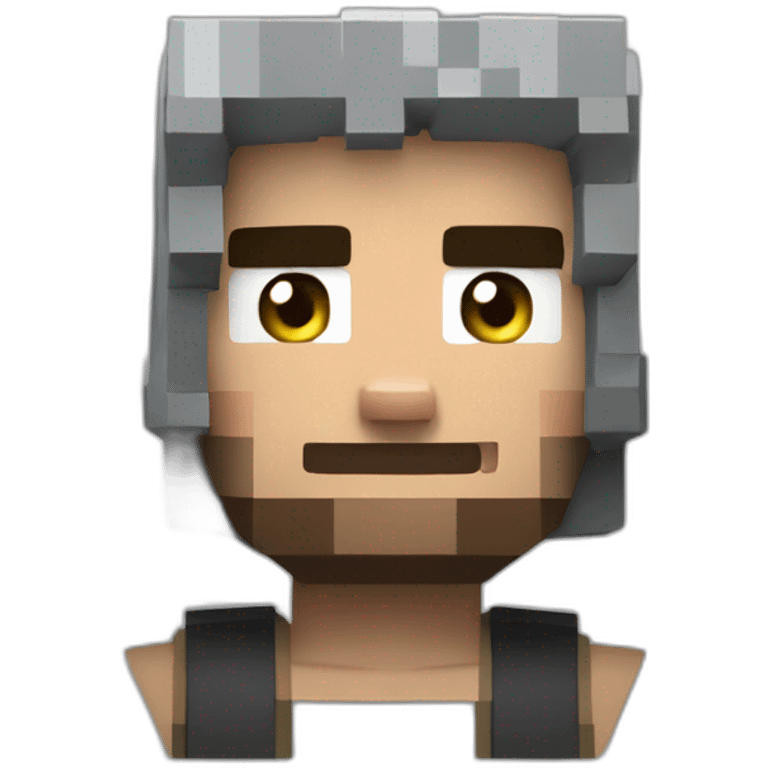 Steve Minecraft emoji