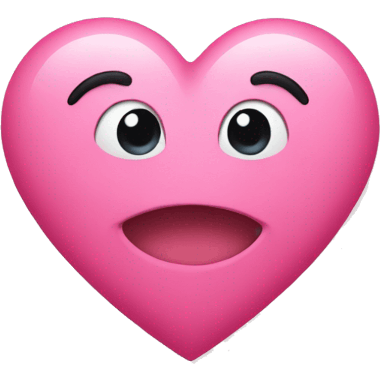 Pink heart emoji