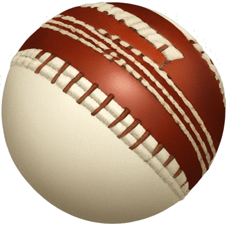 Cricket ball emoji