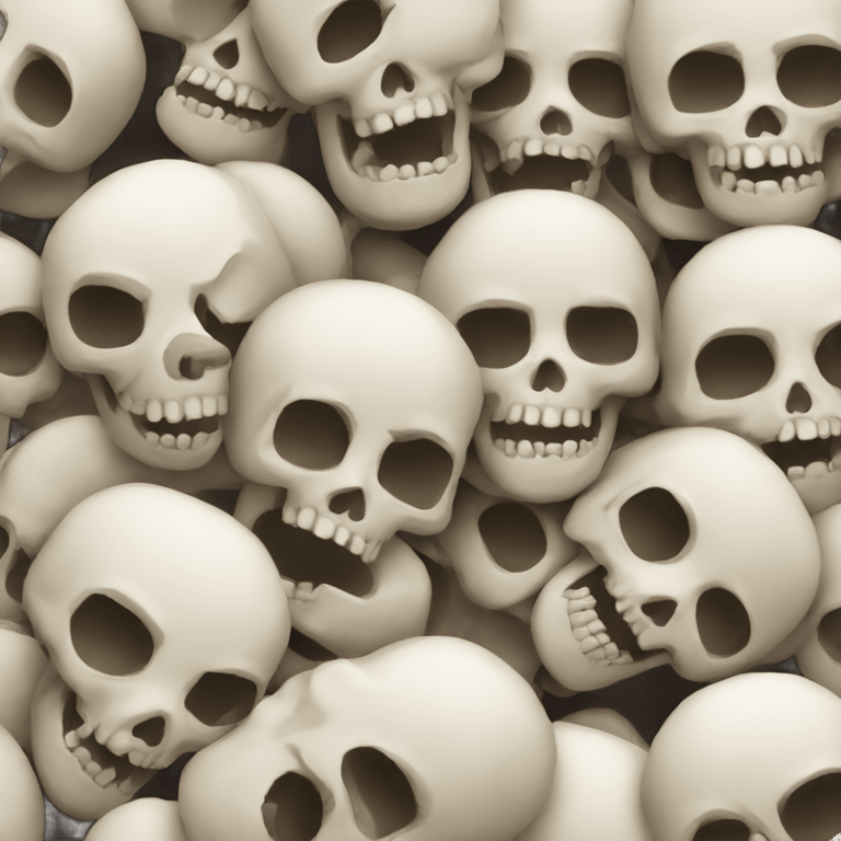 Skulls emoji