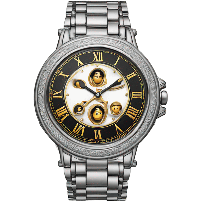 beautiful time piece emoji