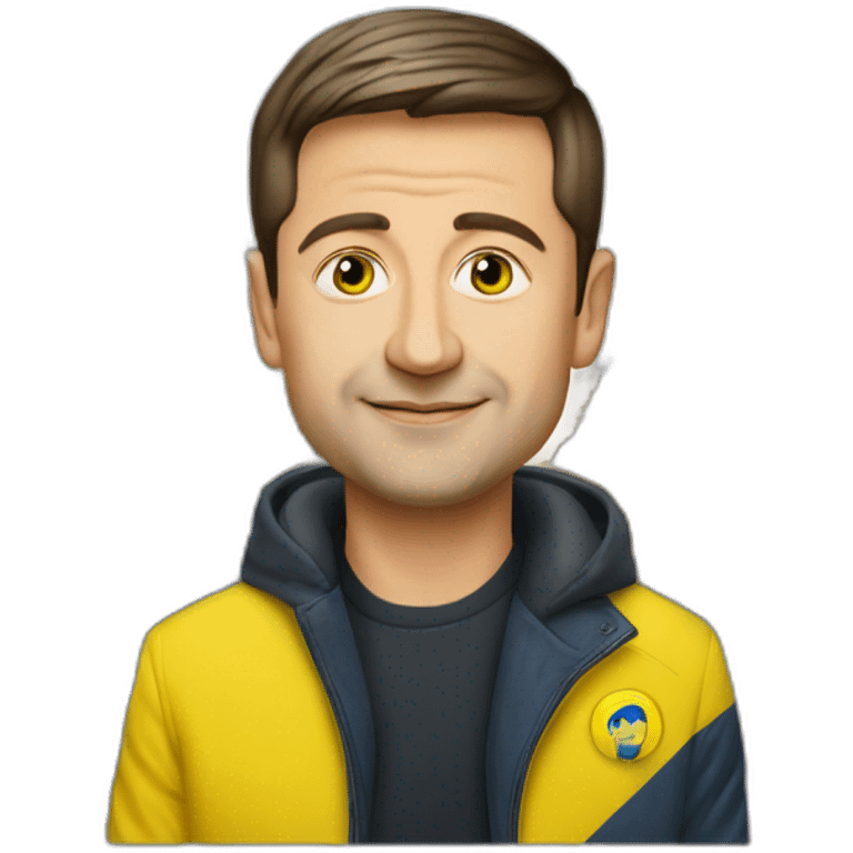 Zelensky in Kyiv emoji