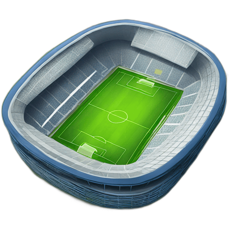 champions league soccer stadium emoji