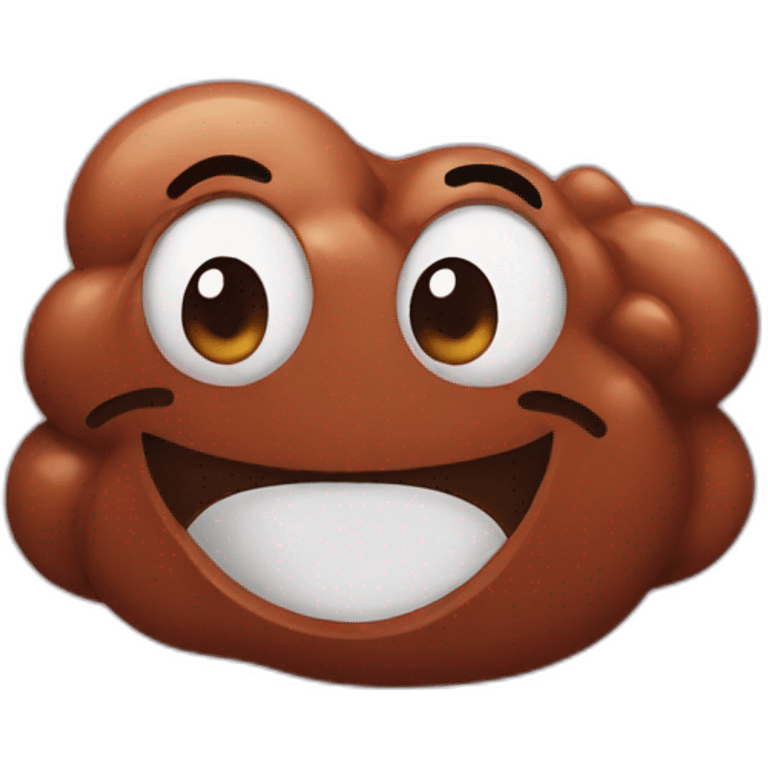 Red poop emoji