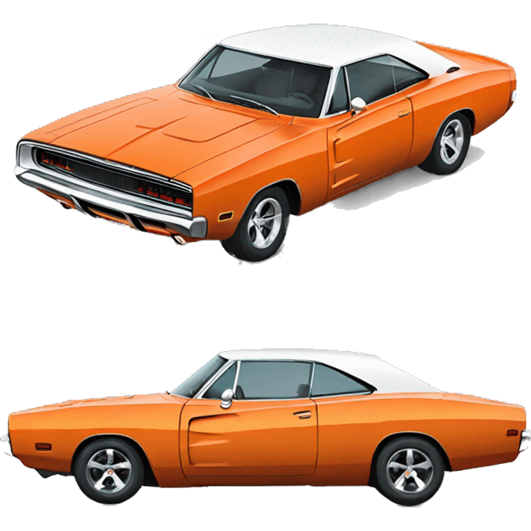 Dodge charger  emoji