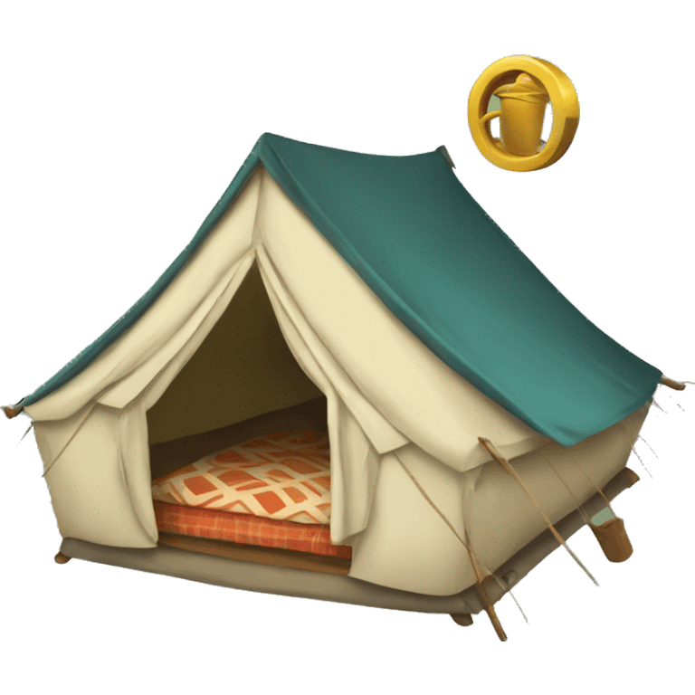 glamping emoji