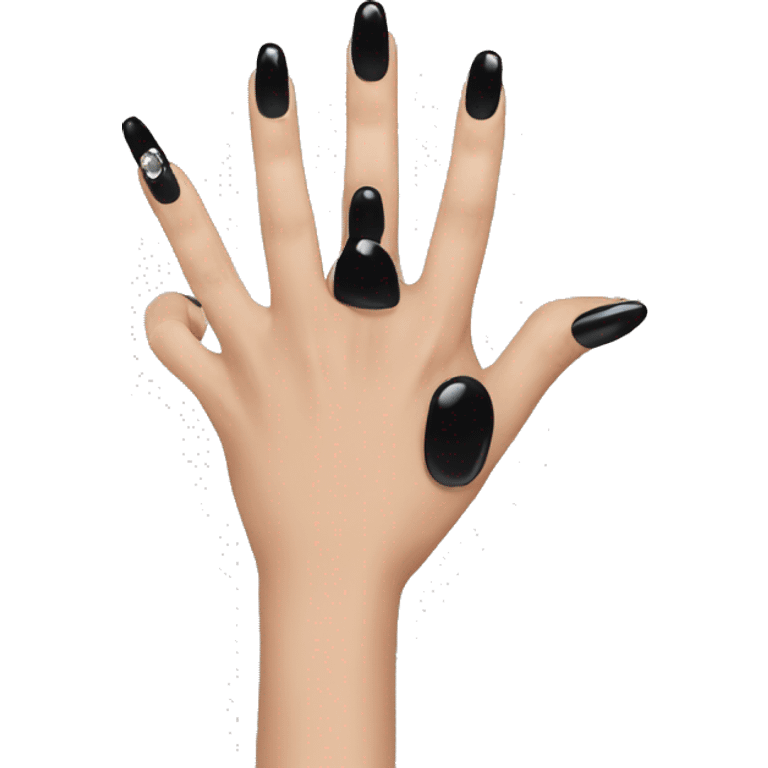 Black nails  emoji