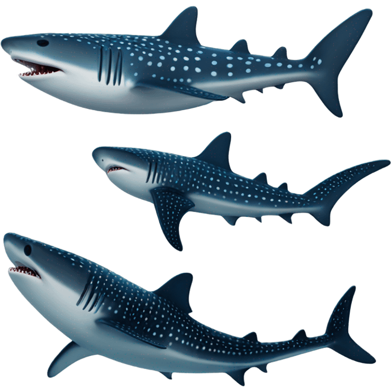 Whale shark emoji