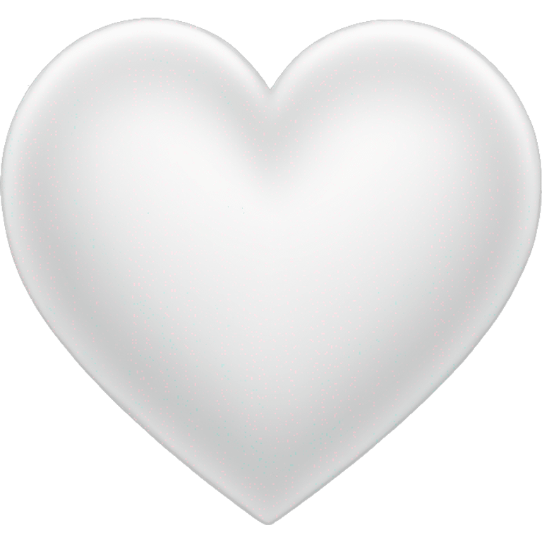 White heart emoji