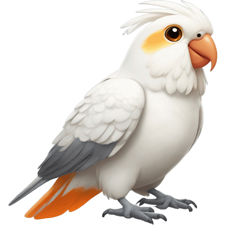 Cockatiel white  emoji