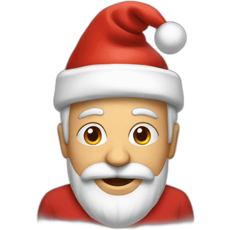 Père noël emoji