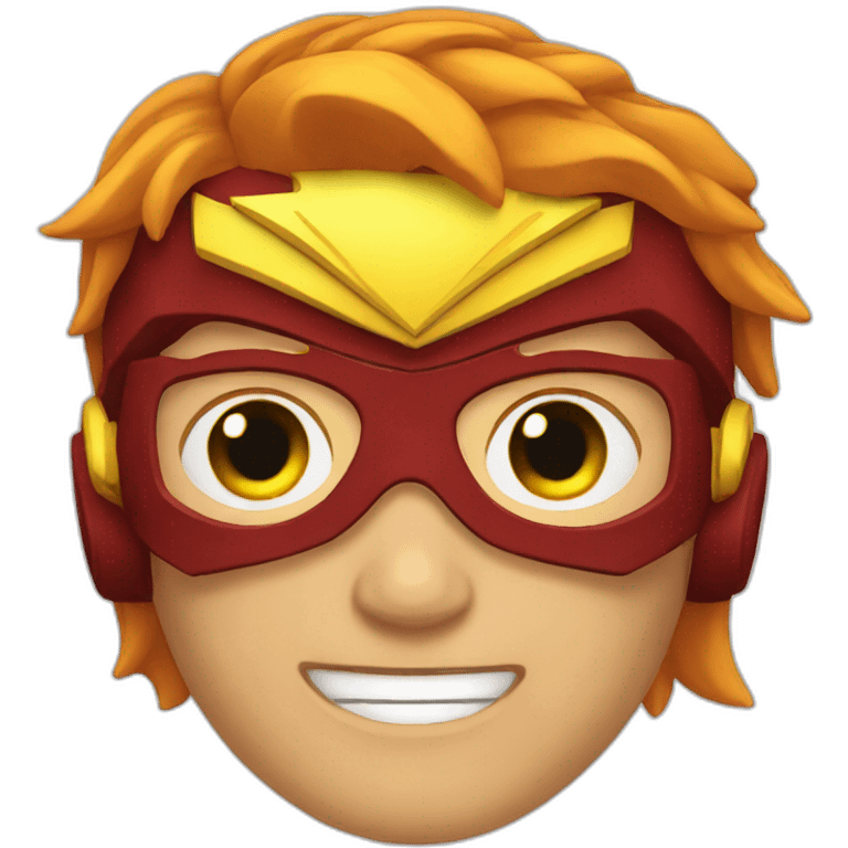 flash superhero emoji