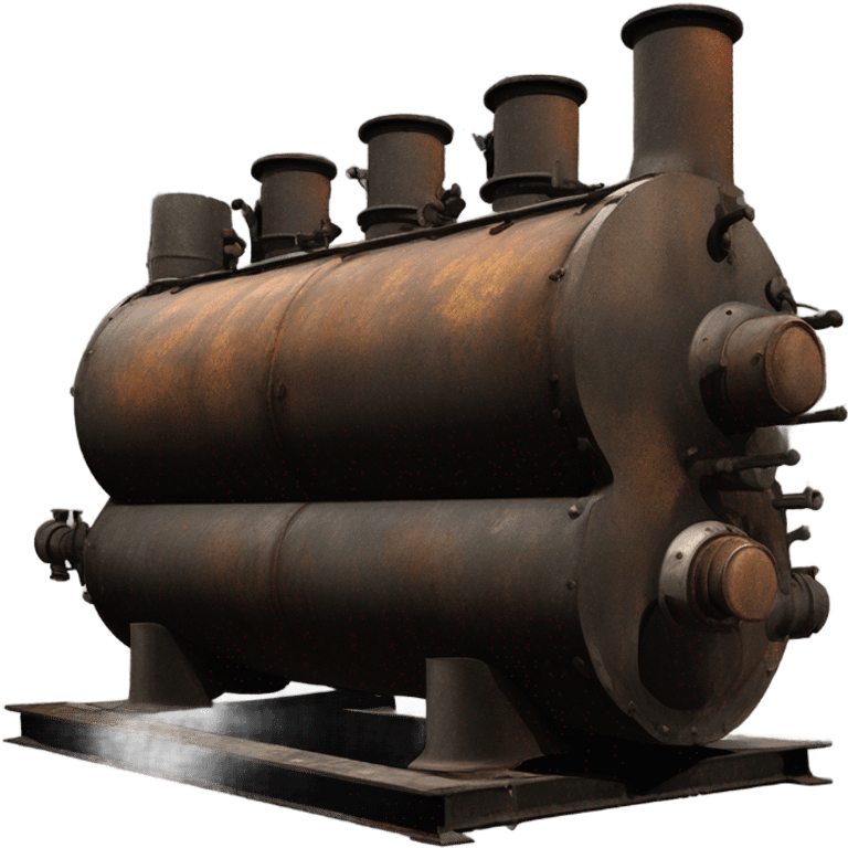 The old boiler is black emoji