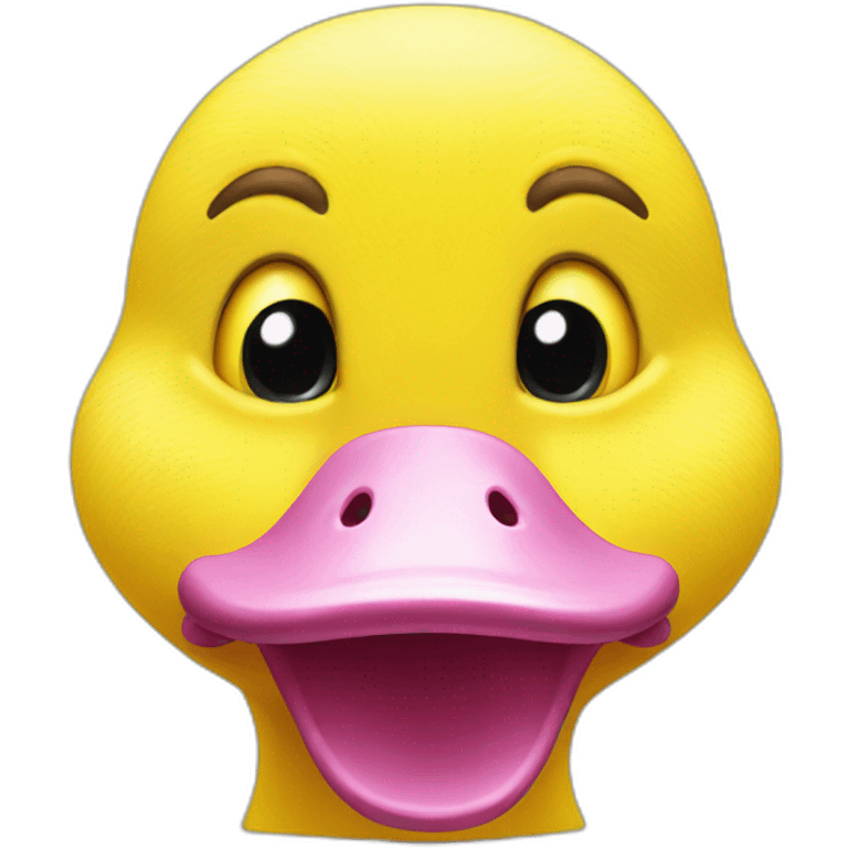 cute yellow duck emoji