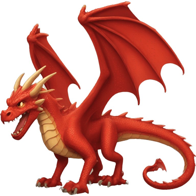 Red dragon  emoji