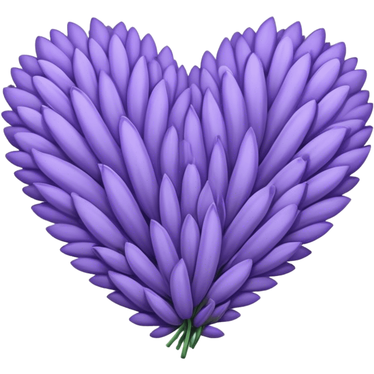 lavender heart  emoji