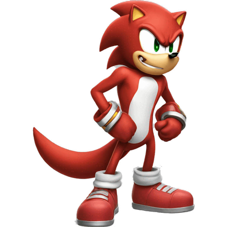 knuckles from sonic emoji