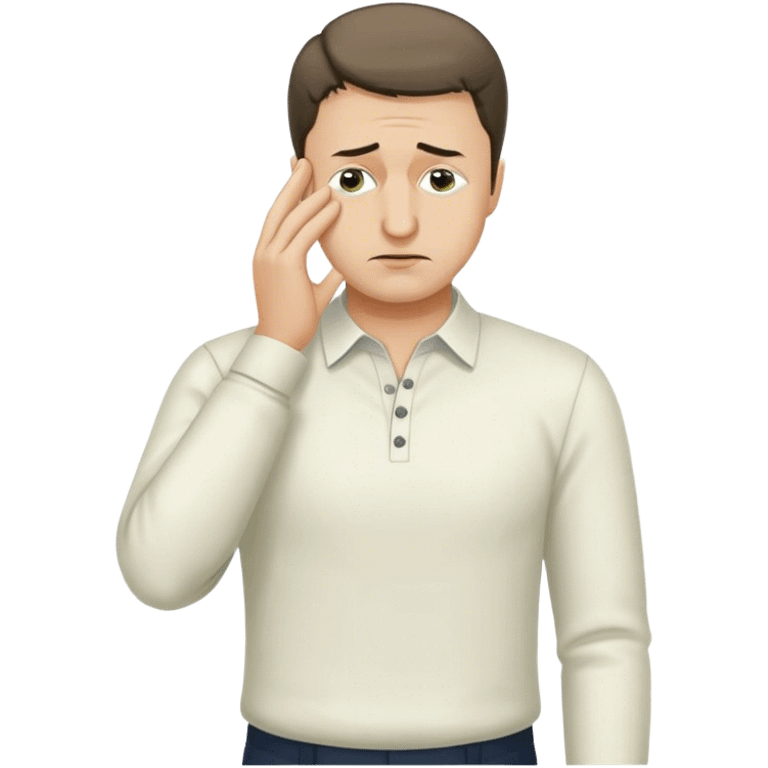 zelenskyy full body facepalm emoji