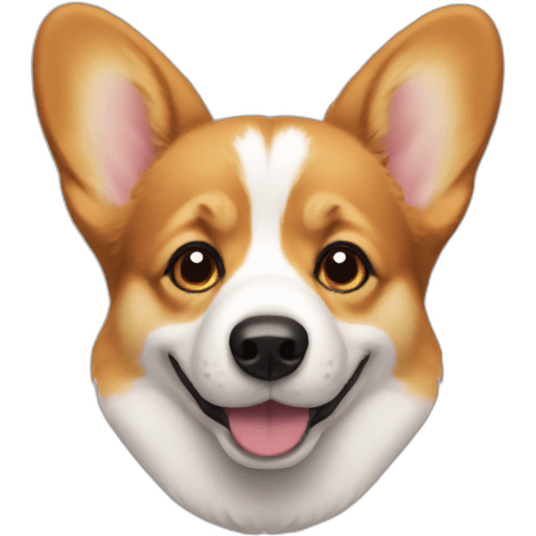 corgi face emoji