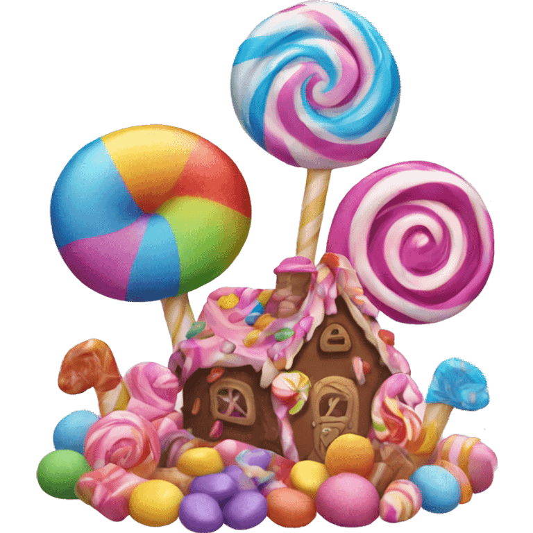 Candy land  emoji