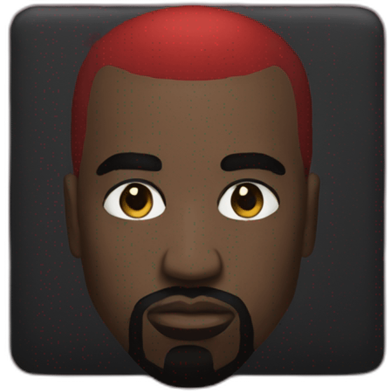 Kanye West My Beautiful Dark Twisted Fantasy Album Cover emoji