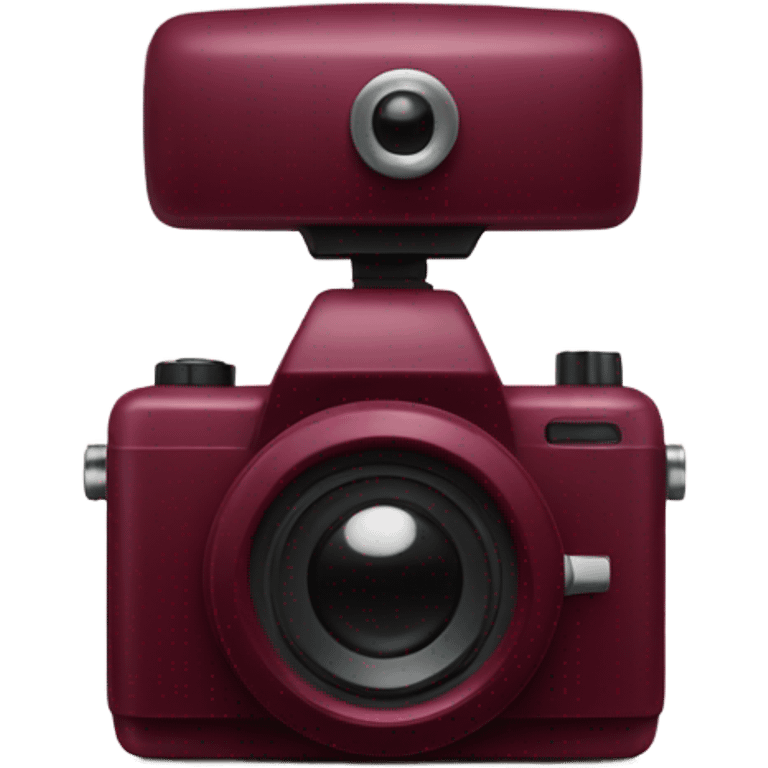 burgundy camera 📷  emoji