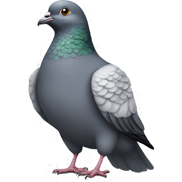 Pigeon strong emoji