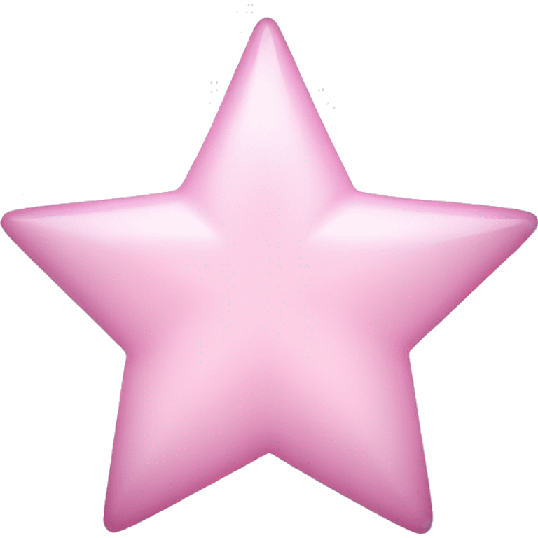 pale pink star sparkl emoji