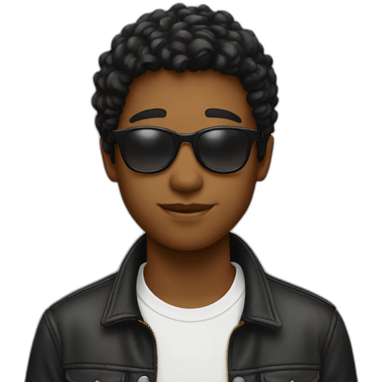 Cool boy emoji