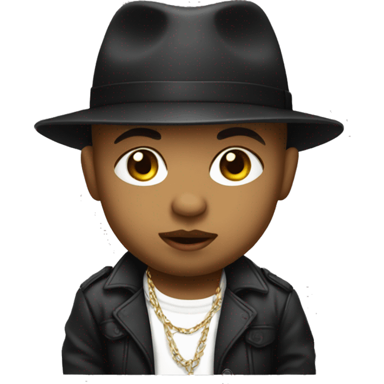 baby white gangster  emoji