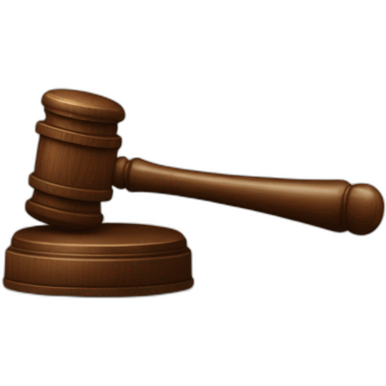 judge hammer vs gavel emoji