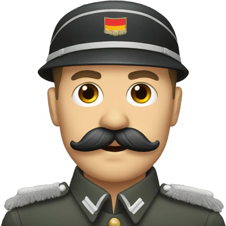 german soldier mustache emoji