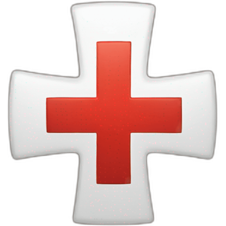 Red cross emoji