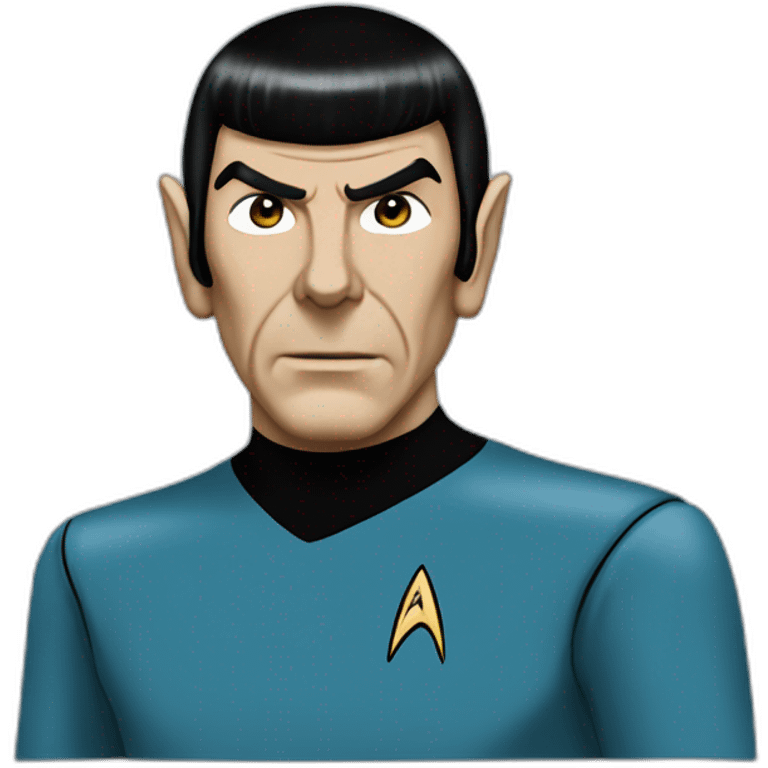 Spock von Raumschiff Enterprise emoji