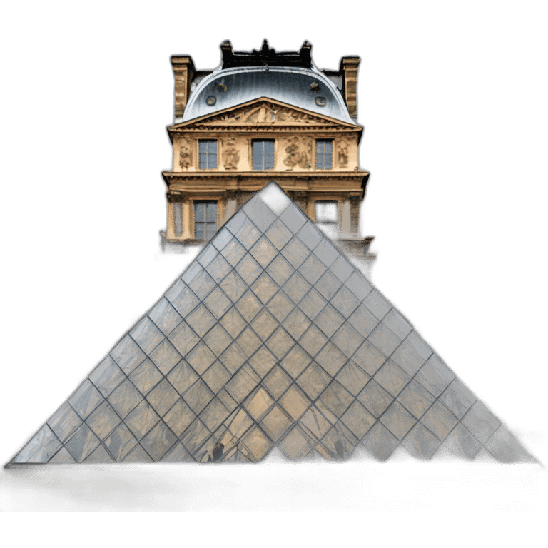 Pyramide du Louvre emoji