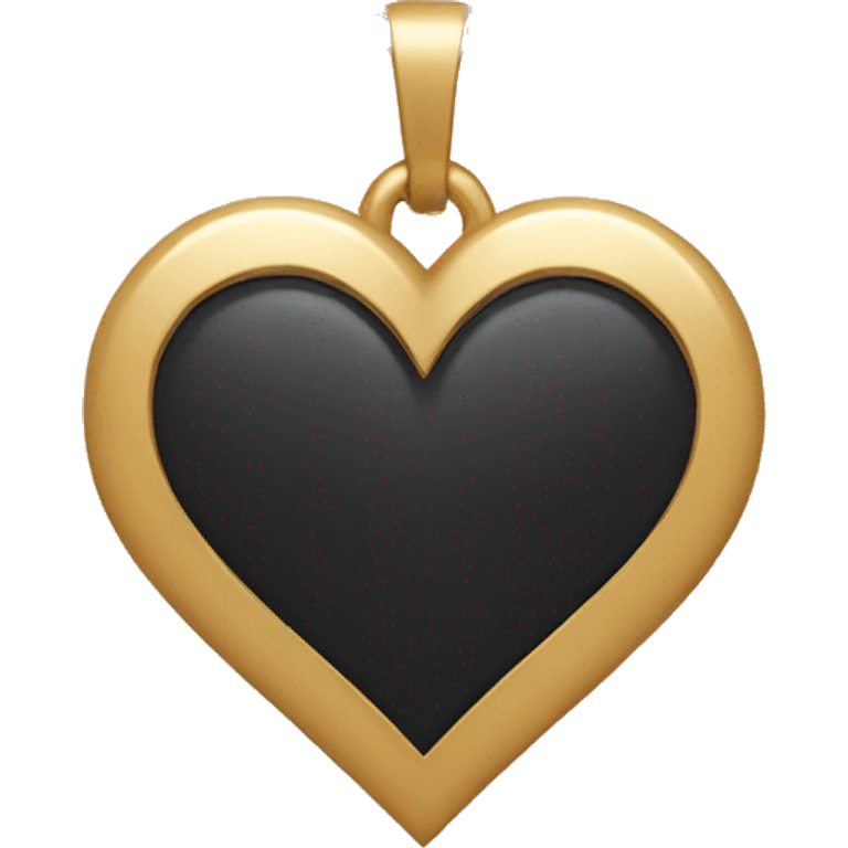 Heart shaped necklace  emoji