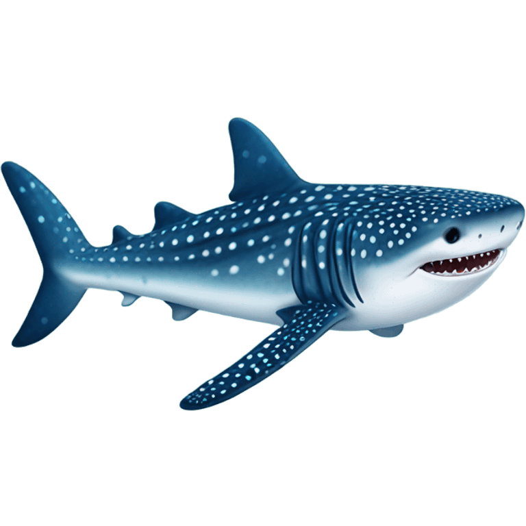 Whale shark emoji