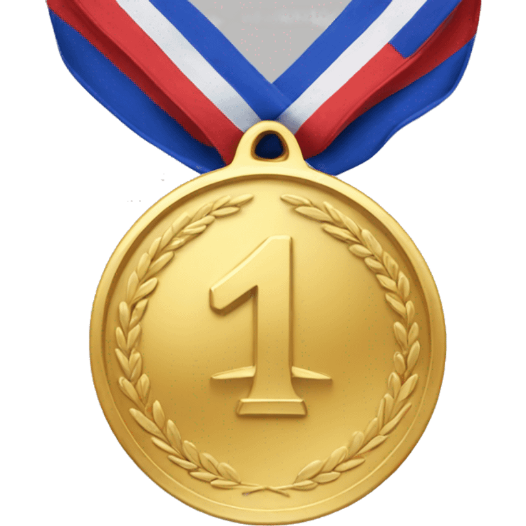 1st place gold medal emoji