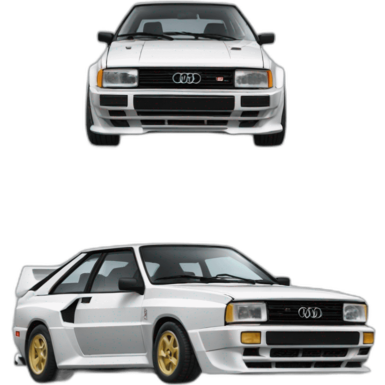 Audi Quattro Turbo emoji