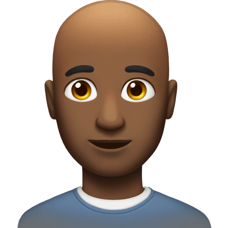 bald headed black men  emoji