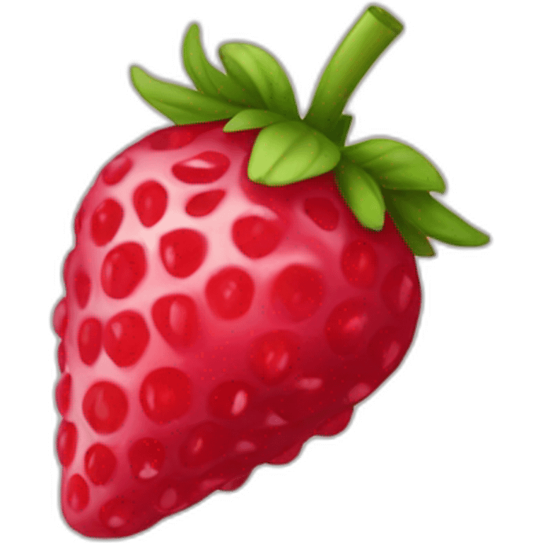 Fraise framboise mirtylle emoji