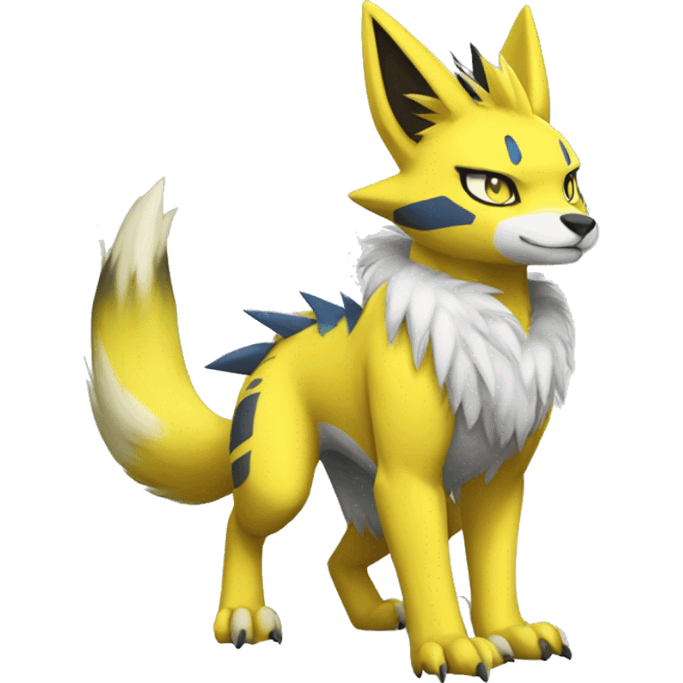 Lombax-Zeraora-Renamon full body emoji