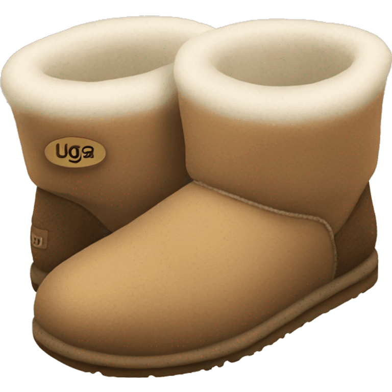 UGG slippers  emoji