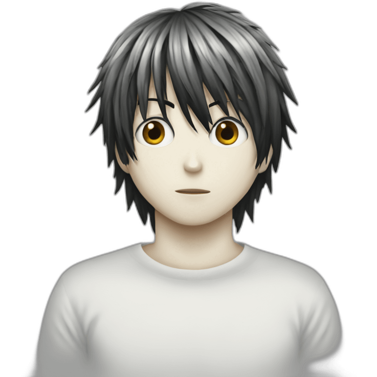 Death note L emoji