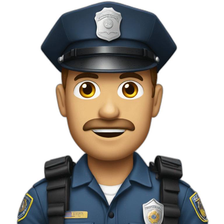 Hillbilly cop emoji