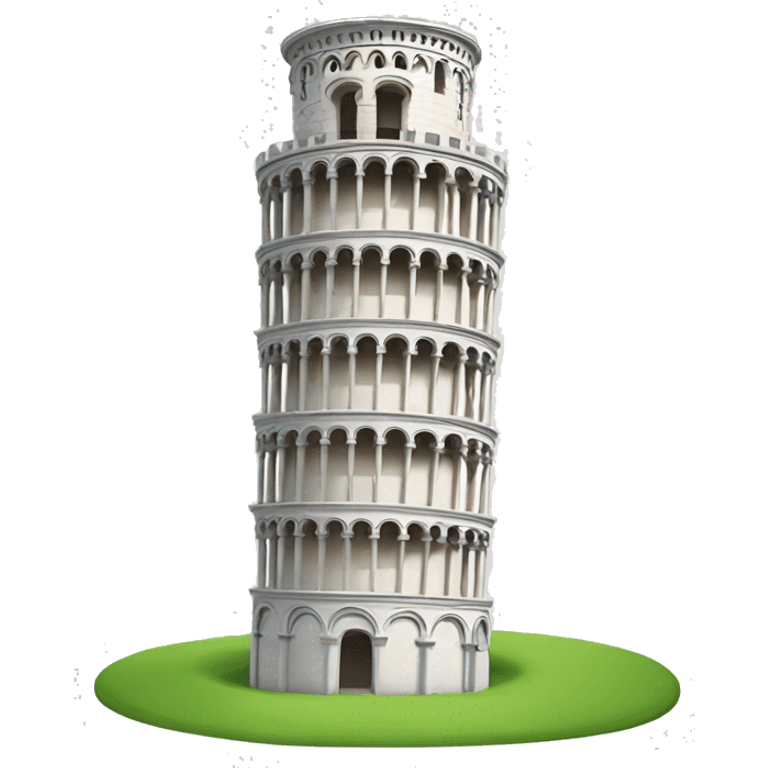 leaning tower of pisa emoji