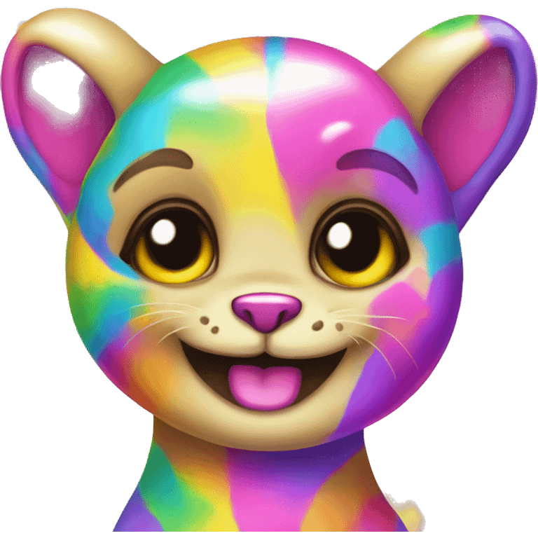 lisa frank smiley emoji