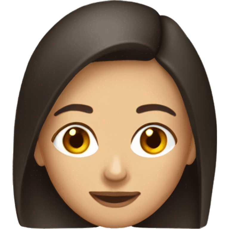 brunette woman montenegro emoji