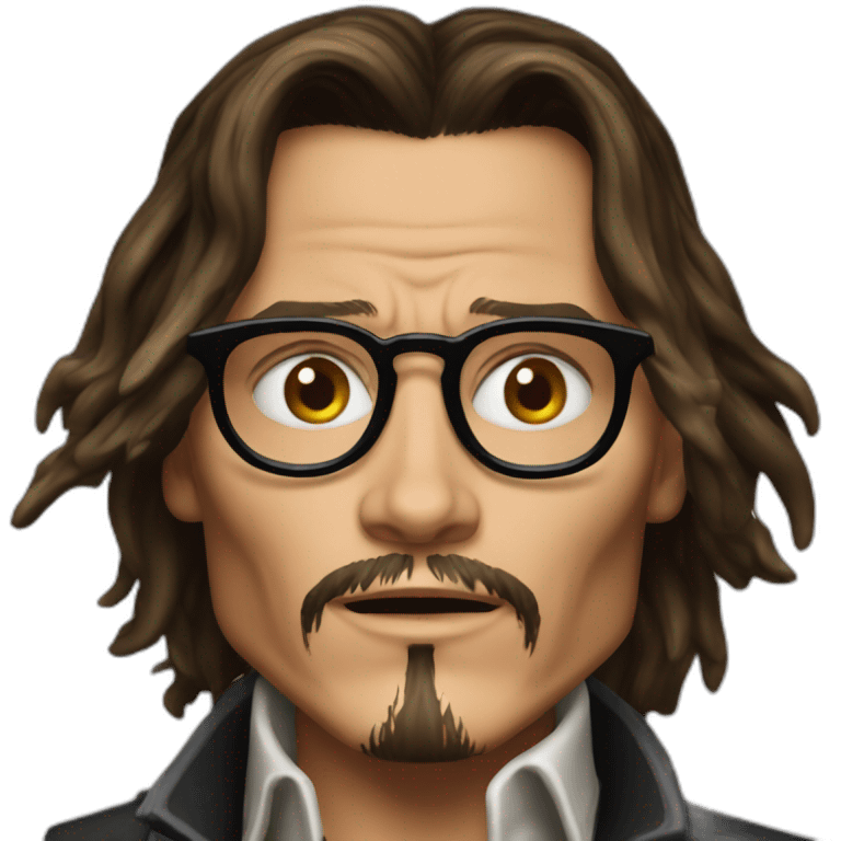 Johnny depp explode emoji