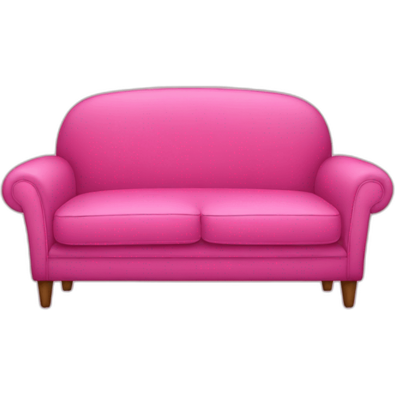 Pink Couch emoji